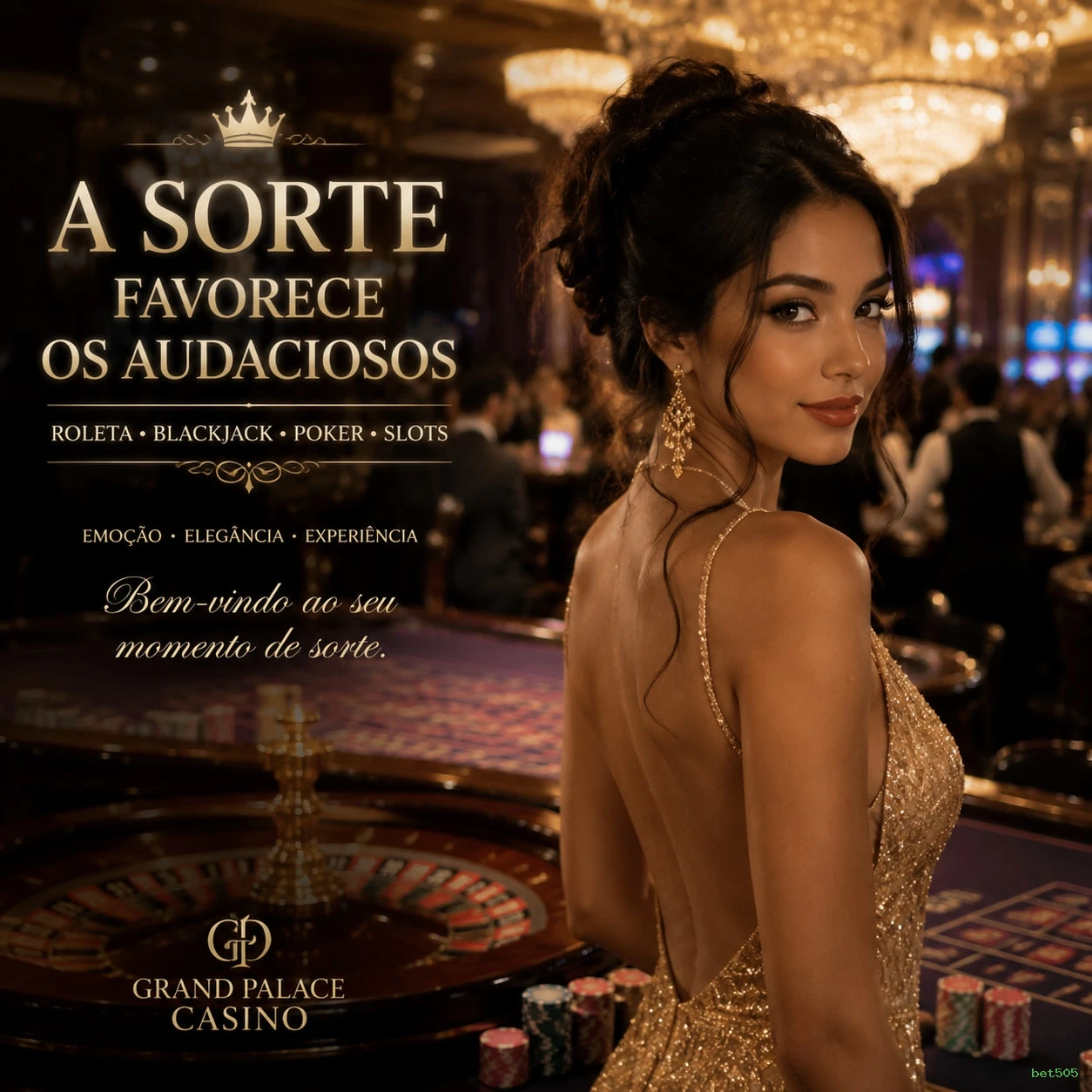 Login rápido no app bet505
